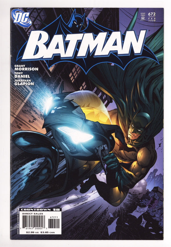 Batman Vol 1 672 Mid Grade (2008)