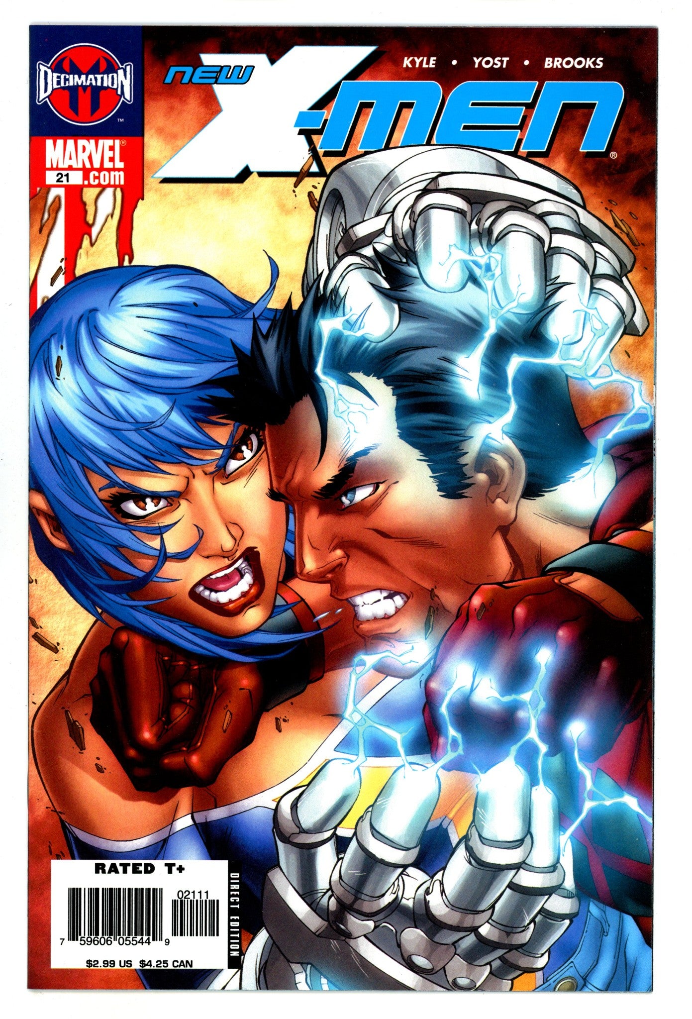 New X-Men  21  High Grade  (2006)  