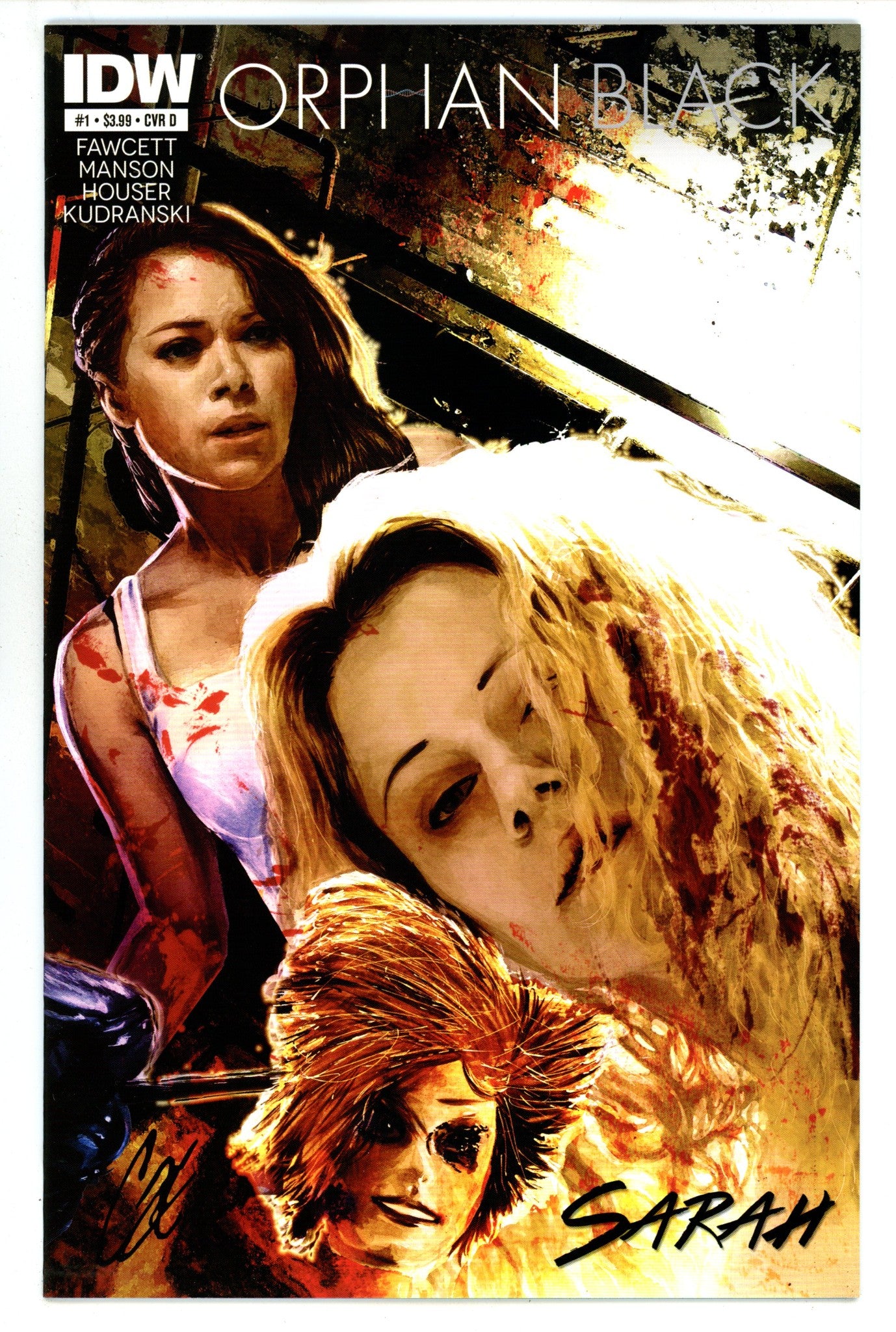 Orphan Black 1 High Grade (2015) Staggs Variant 