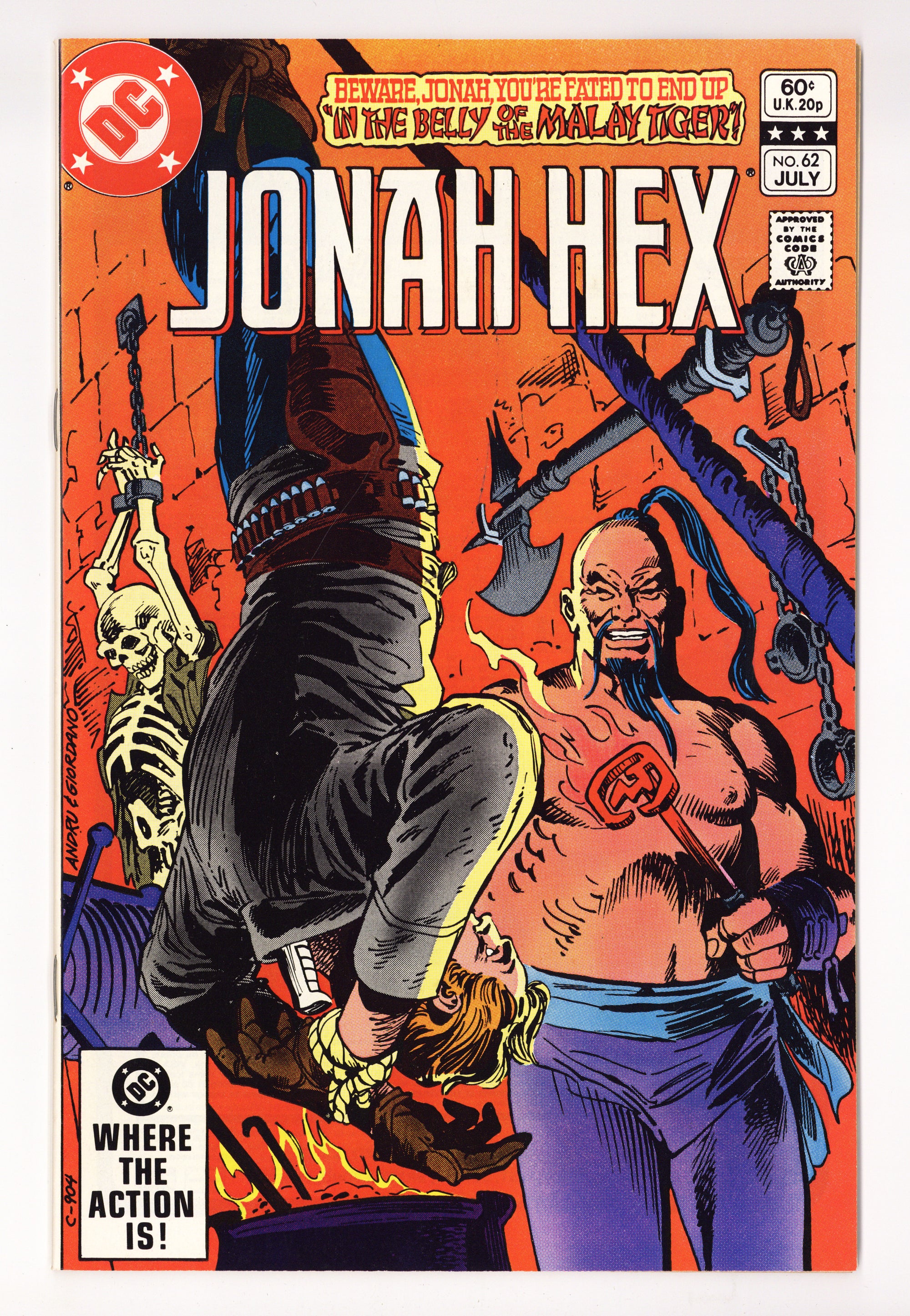 Jonah Hex Vol 1 62 High Grade (1982) 