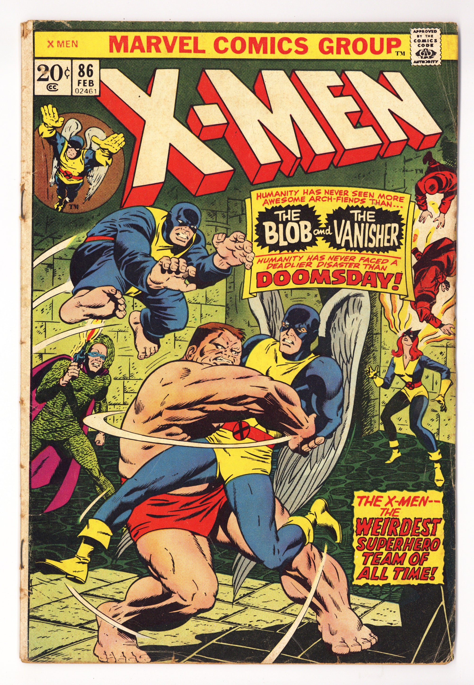 The X-Men Vol 1 86  GD/VG (3.0)   (1974)        