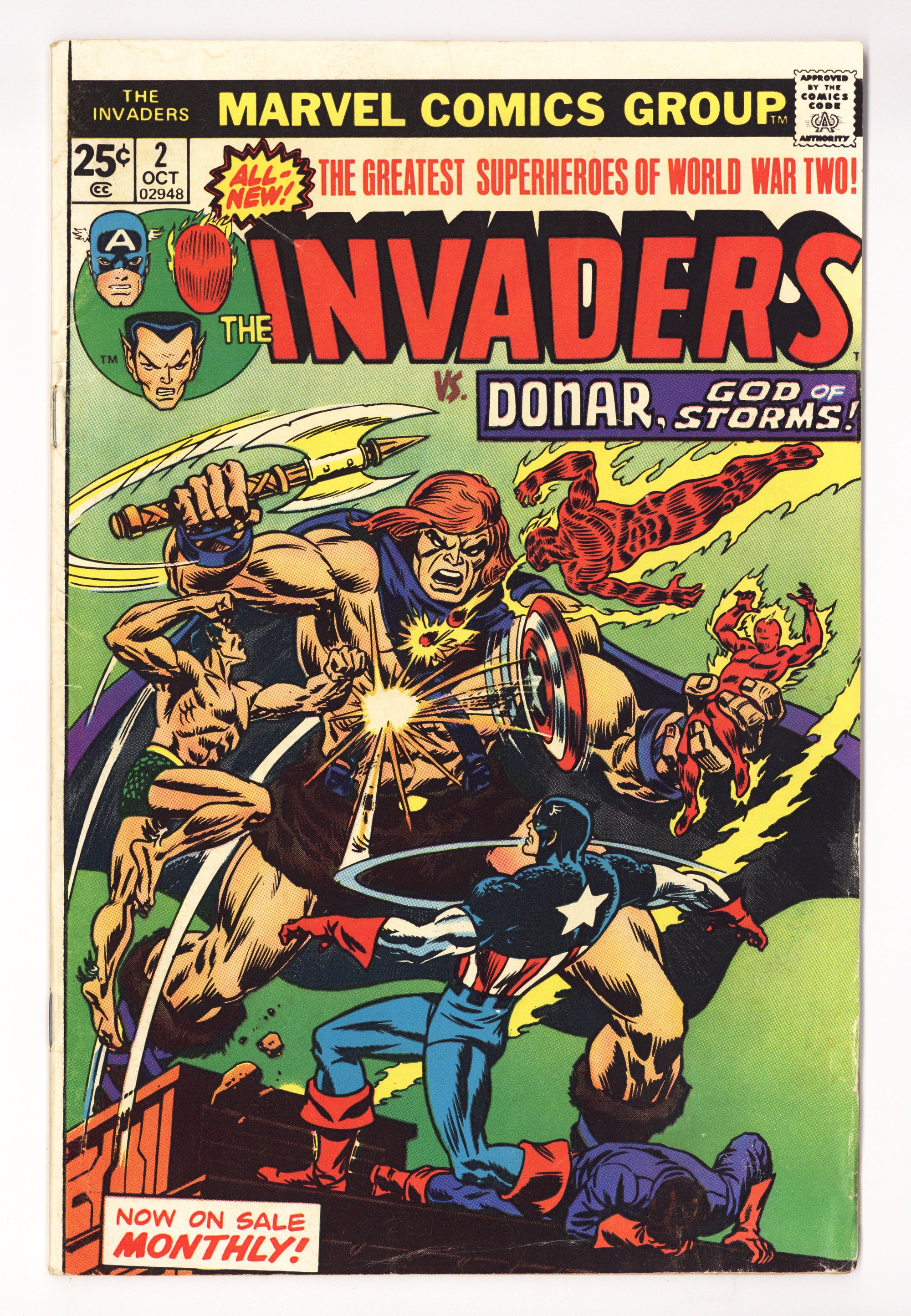 The Invaders Vol 1 2 Low Grade (1975) 