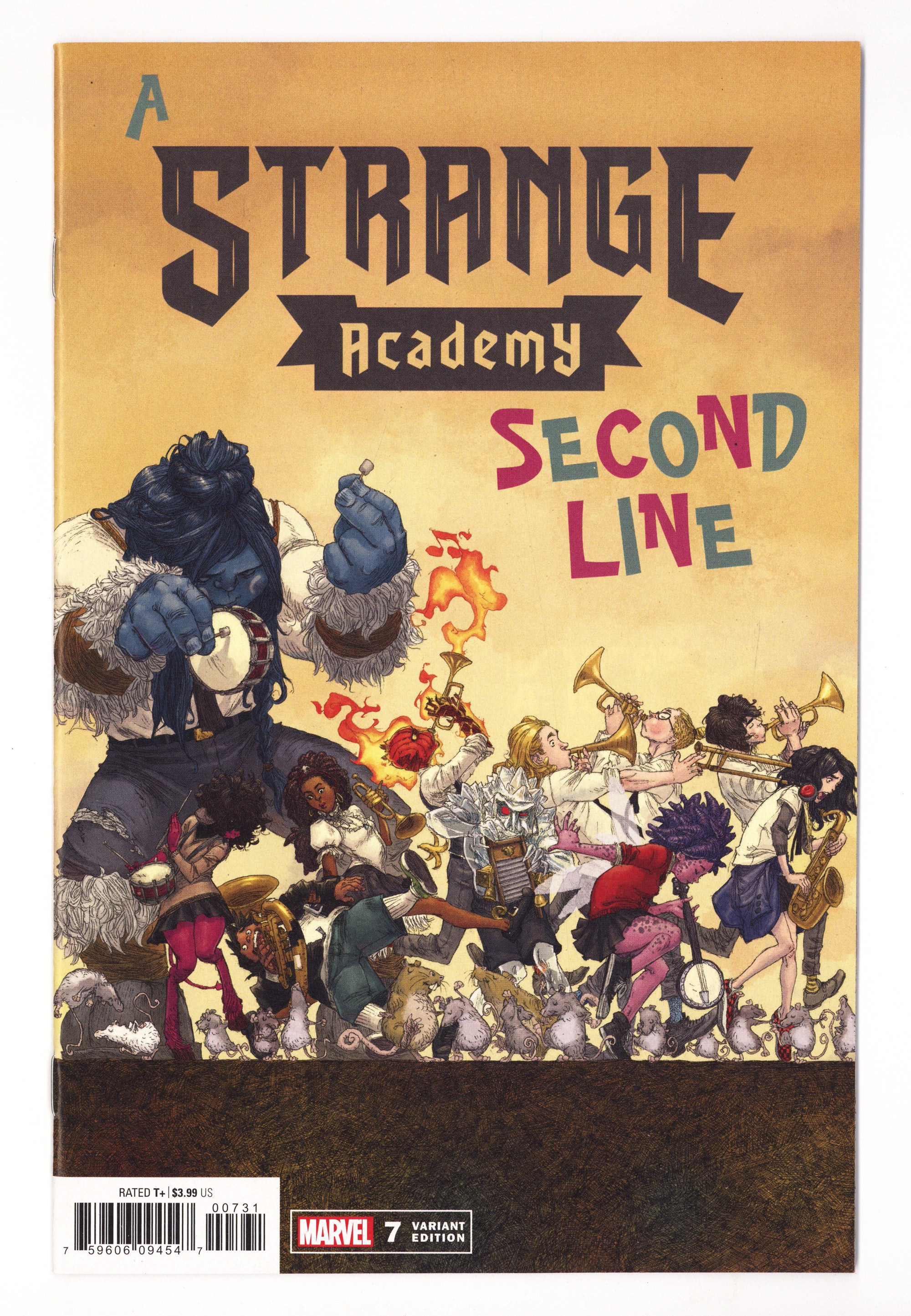 Strange Academy Vol 1 7 High Grade (2021) Alphona Variant 