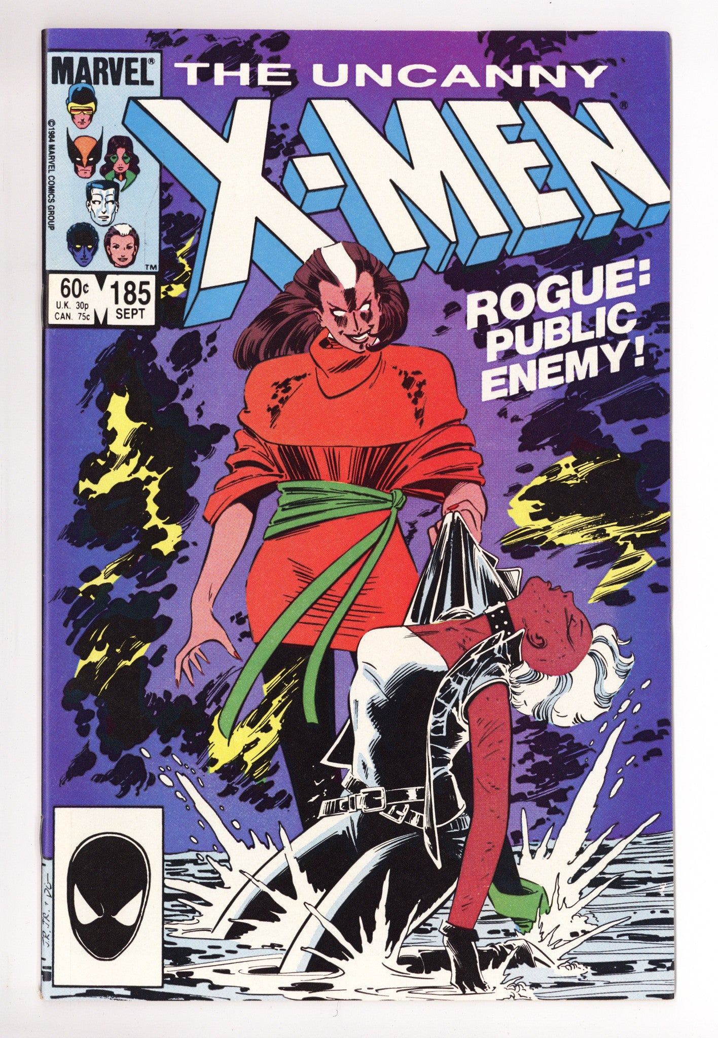 The Uncanny X-Men Vol 1 185 NM- (9.2) (1984) 