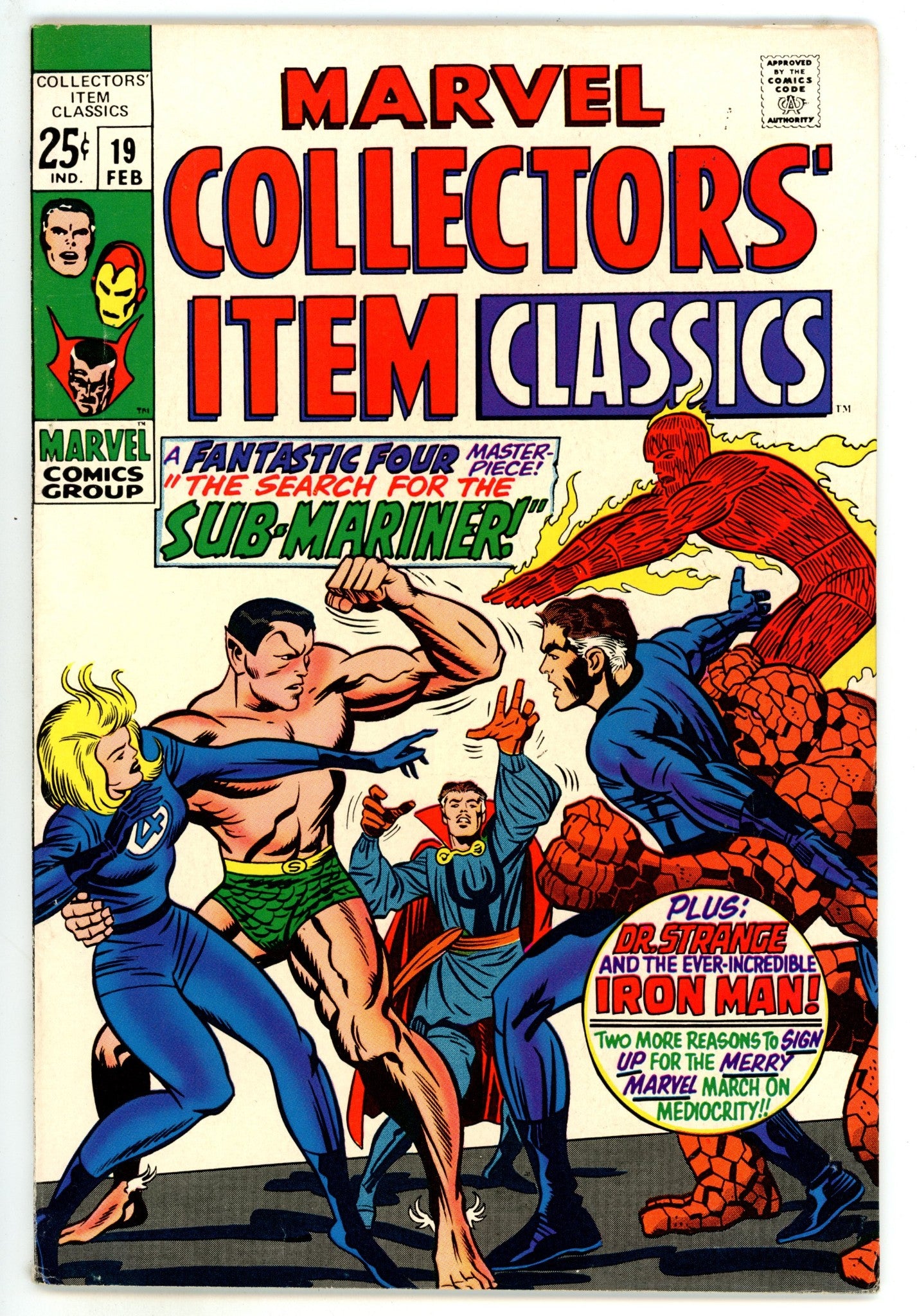 Marvel Collectors' Item Classics 19 FN/VF (7.0) (1969) 
