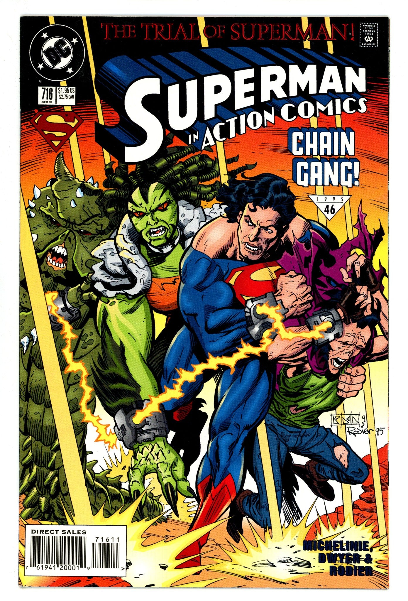 Action Comics Vol 1 716 High Grade (1995) 