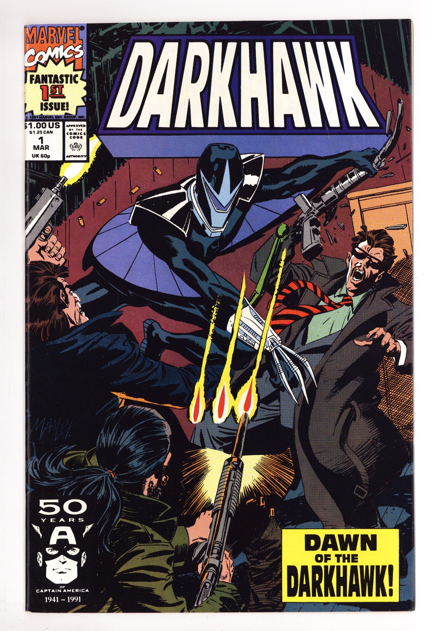 Darkhawk Vol 1 1 VF/NM (9.0) (1991) 