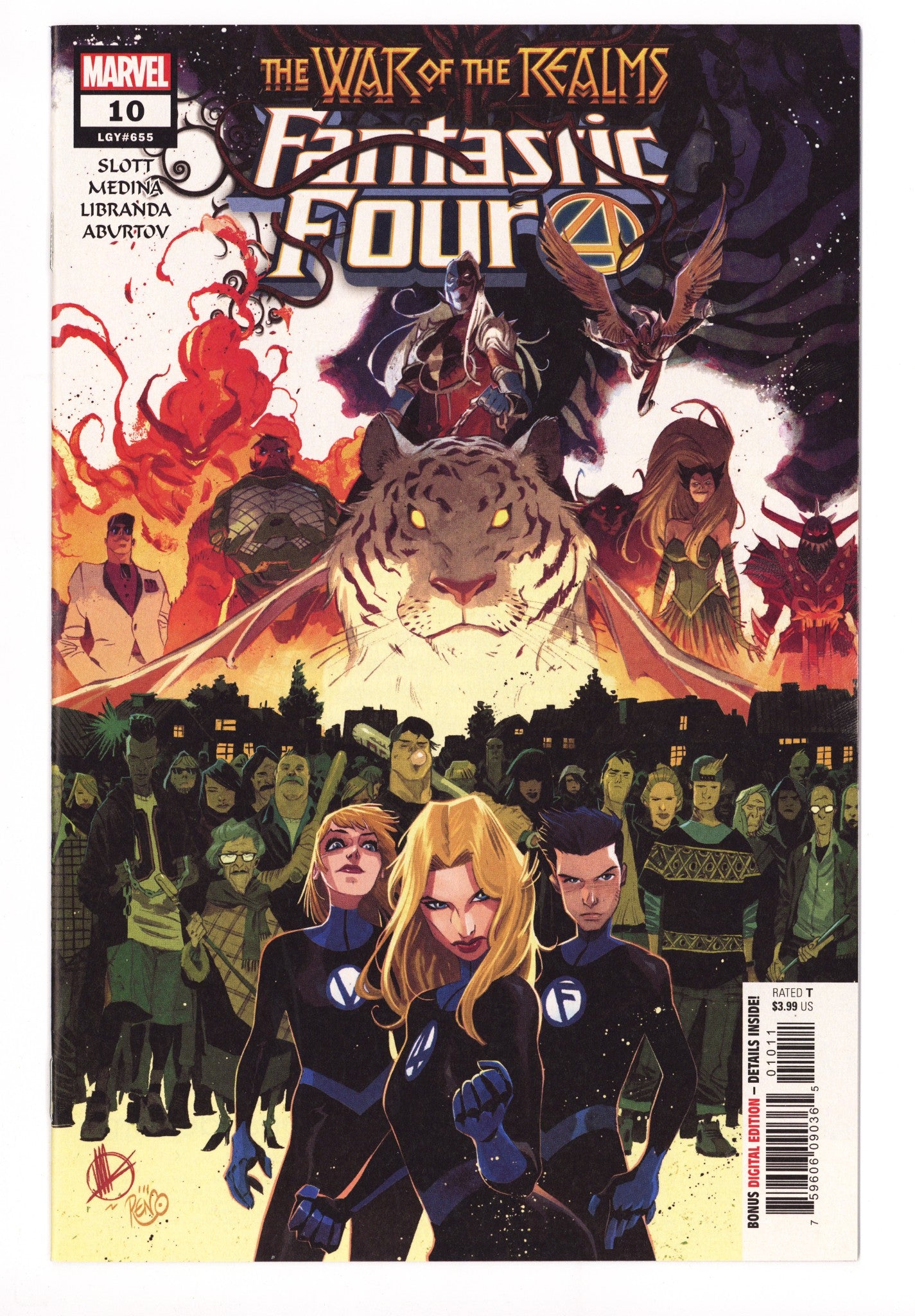 Fantastic Four Vol 6 10 (655) High Grade (2019) 