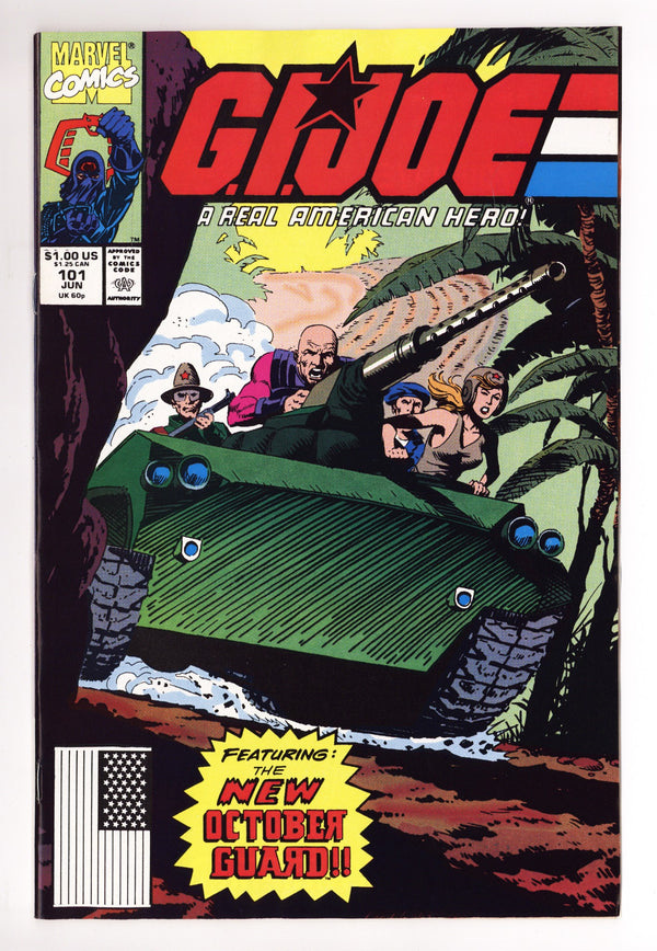 G.I. Joe, A Real American Hero 101 FN/VF (7.0) (1990)