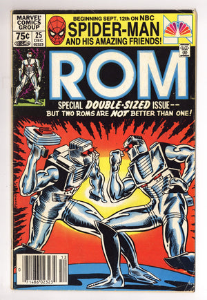 Rom Vol 1 25 Low Grade (1981) Newsstand