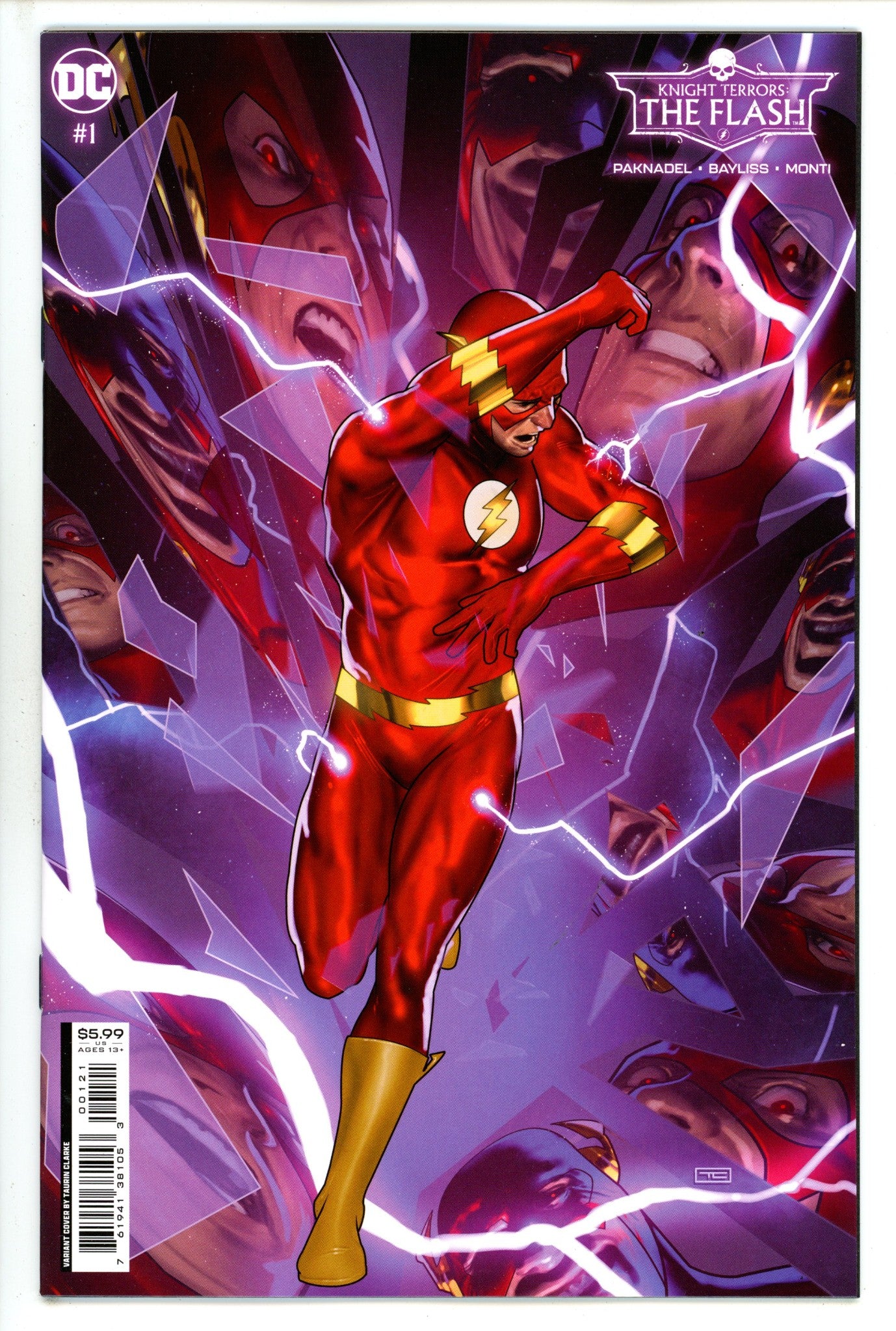 Knight Terrors Flash 1 Clarke Variant (2023)