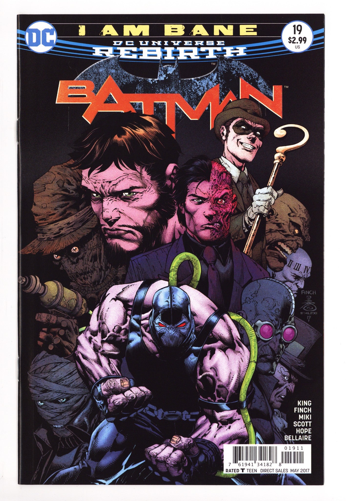 Batman Vol 3 19 High Grade (2017) 
