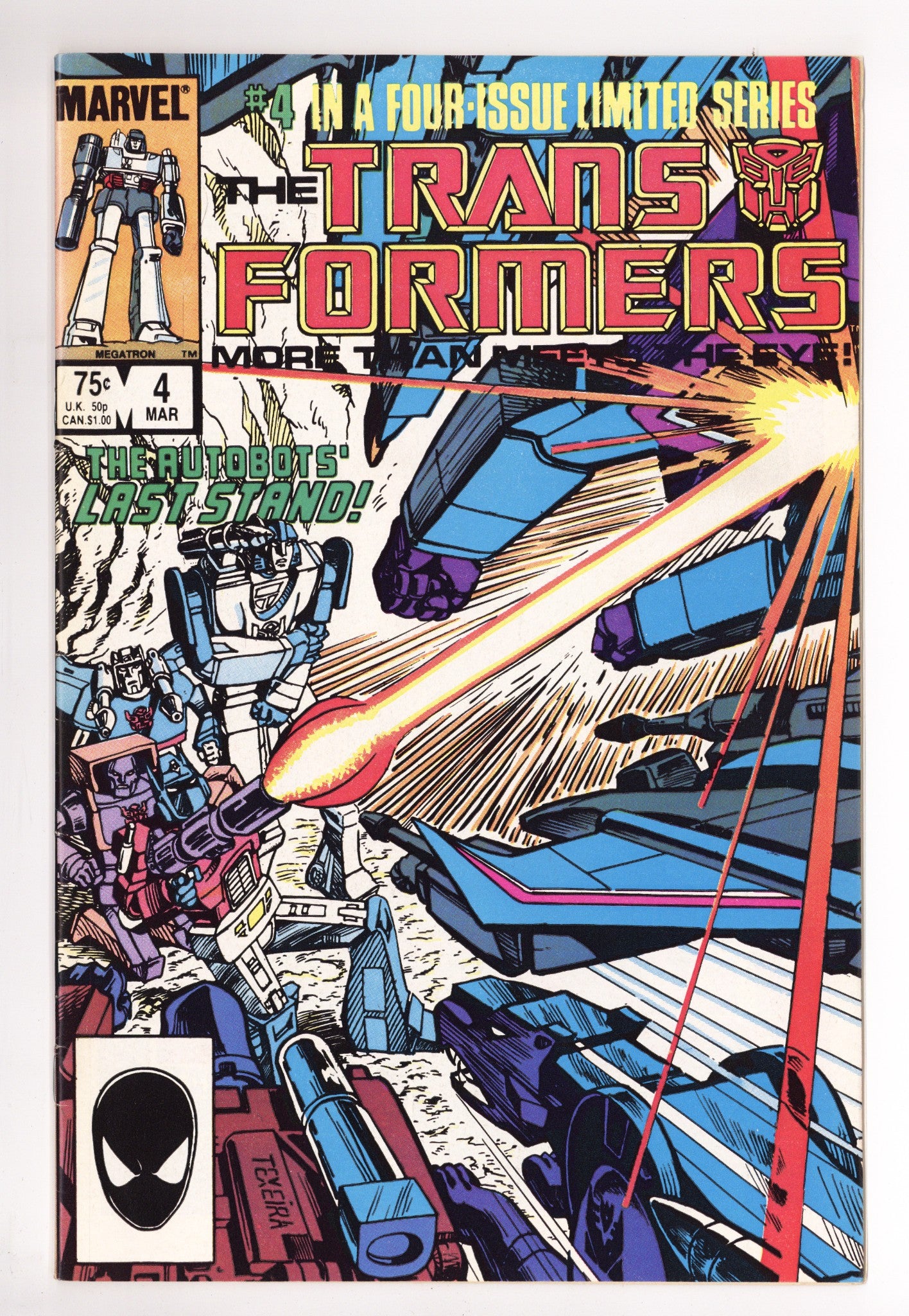 The Transformers 4 Mid Grade (1985) 