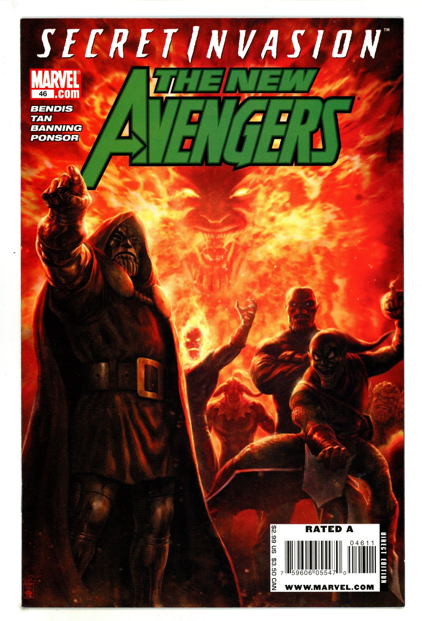 New Avengers Vol 1 46 High Grade (2008) 