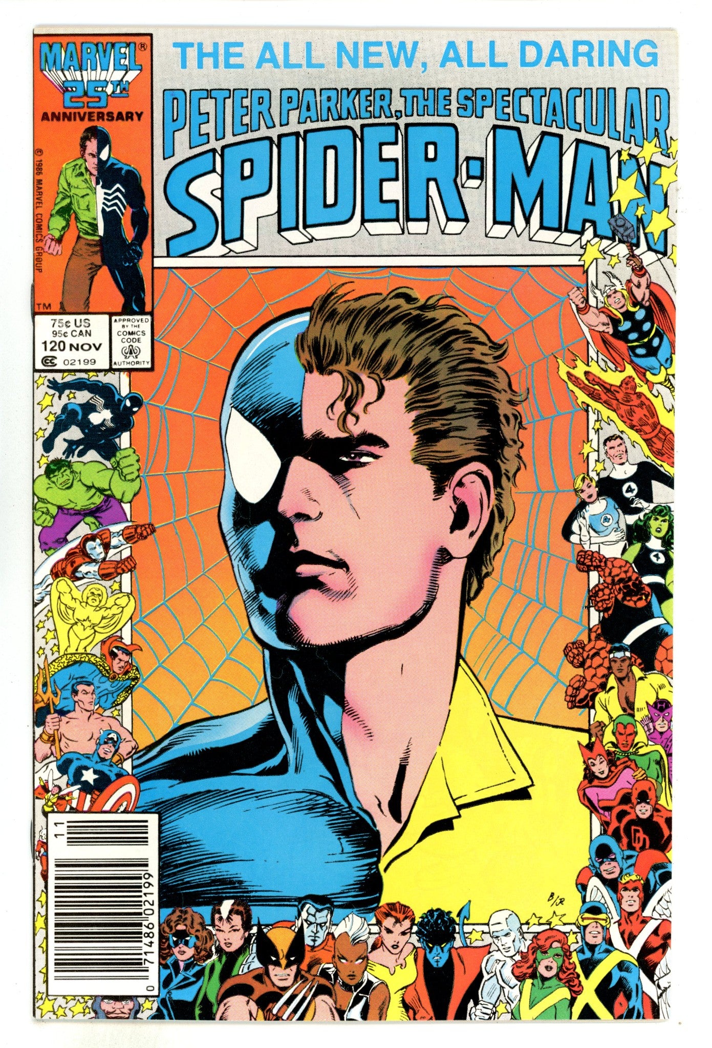 The Spectacular Spider-Man Vol 1 120 FN/VF (7.0) (1986) Newsstand 