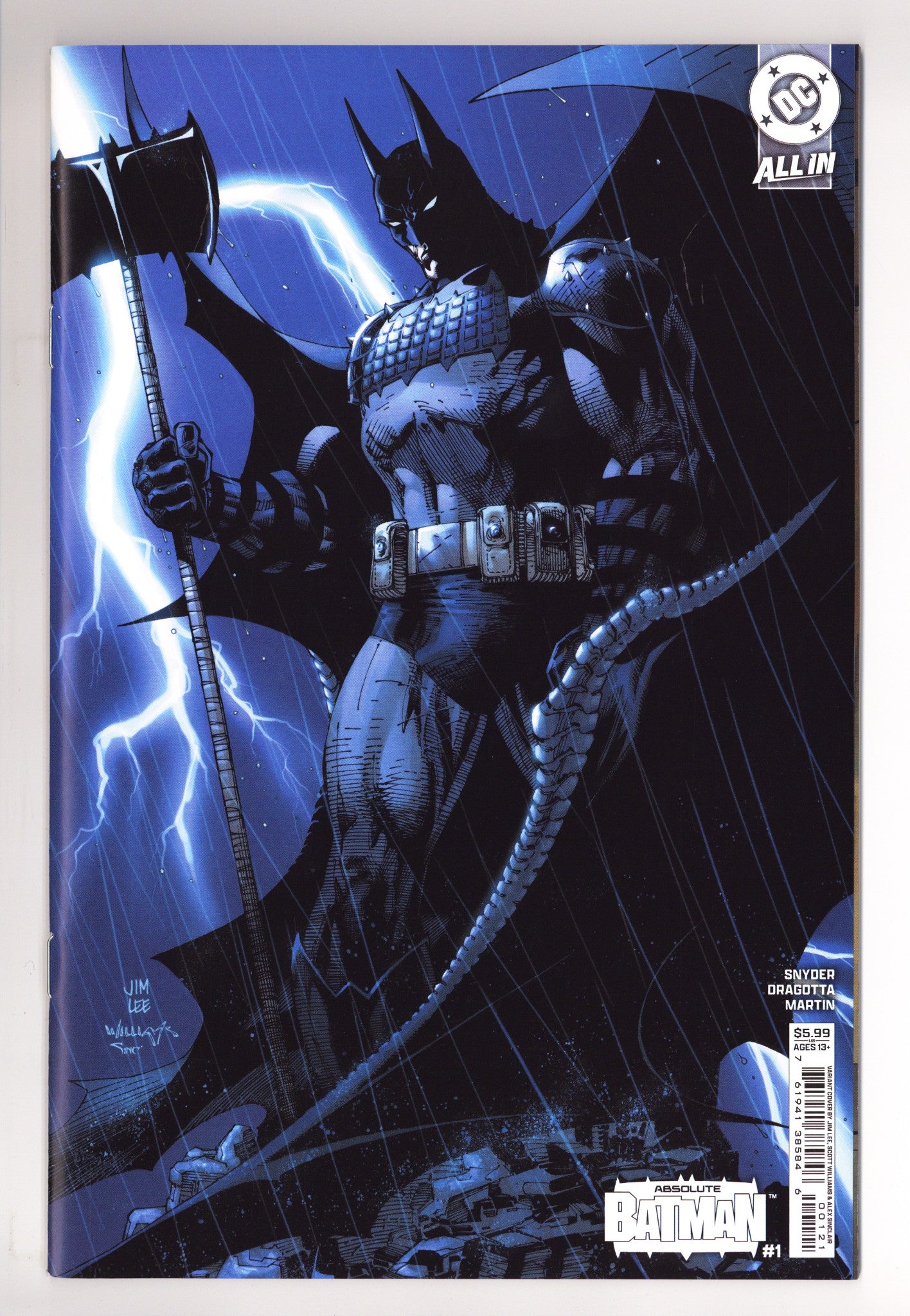 Absolute Batman 1 NM- (9.2) (2024) Lee Variant 