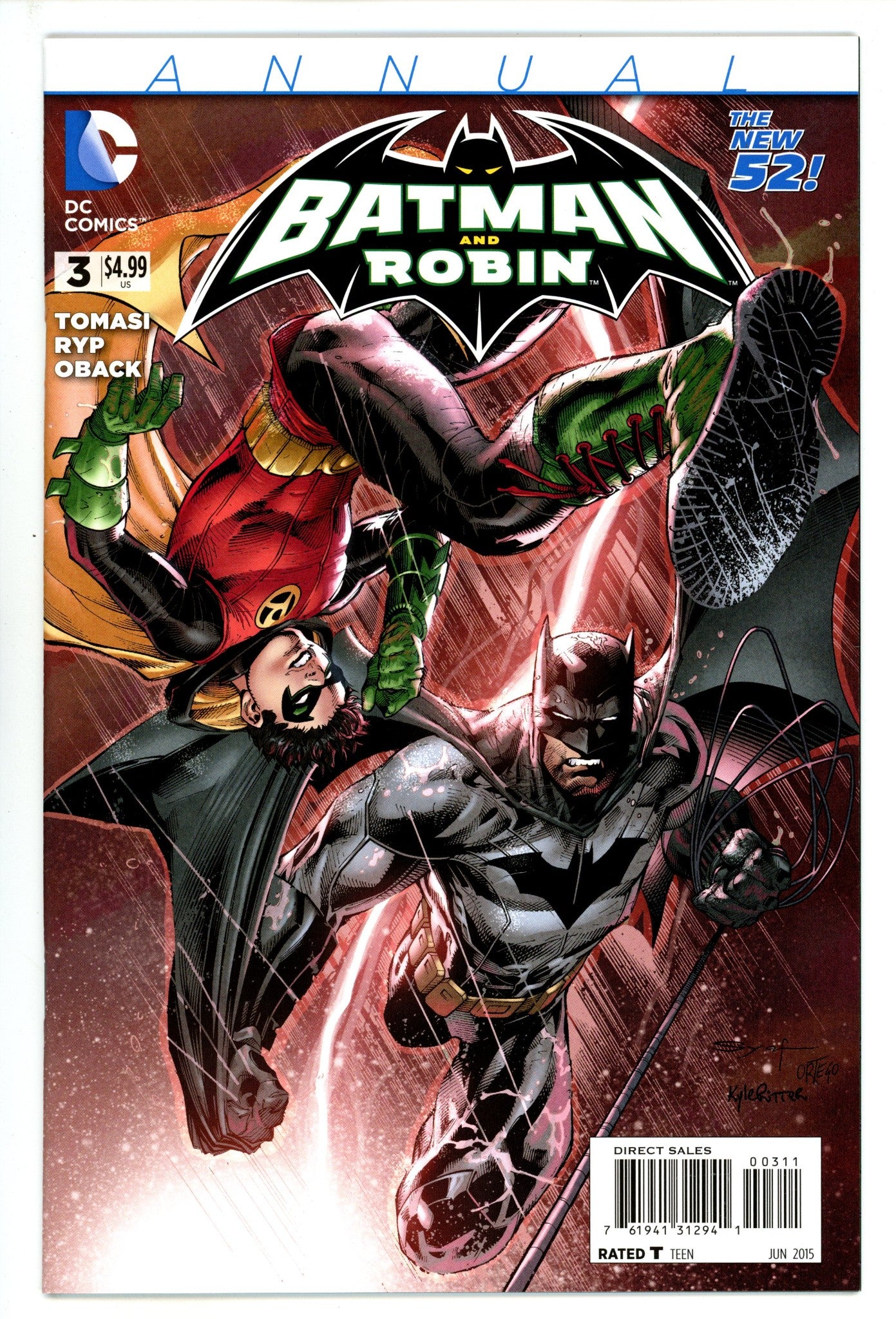 Batman and Robin Annual Vol 1 3 High Grade (2015) 