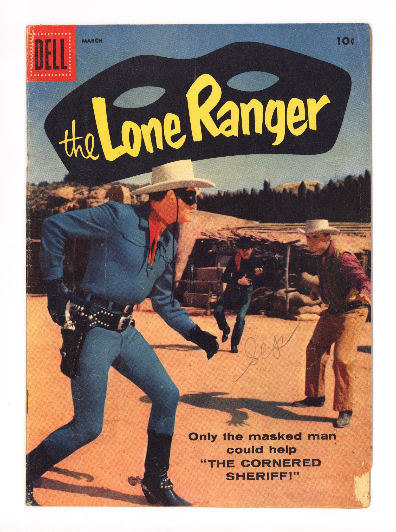 The Lone Ranger 117 VG- (3.5) (1958) 