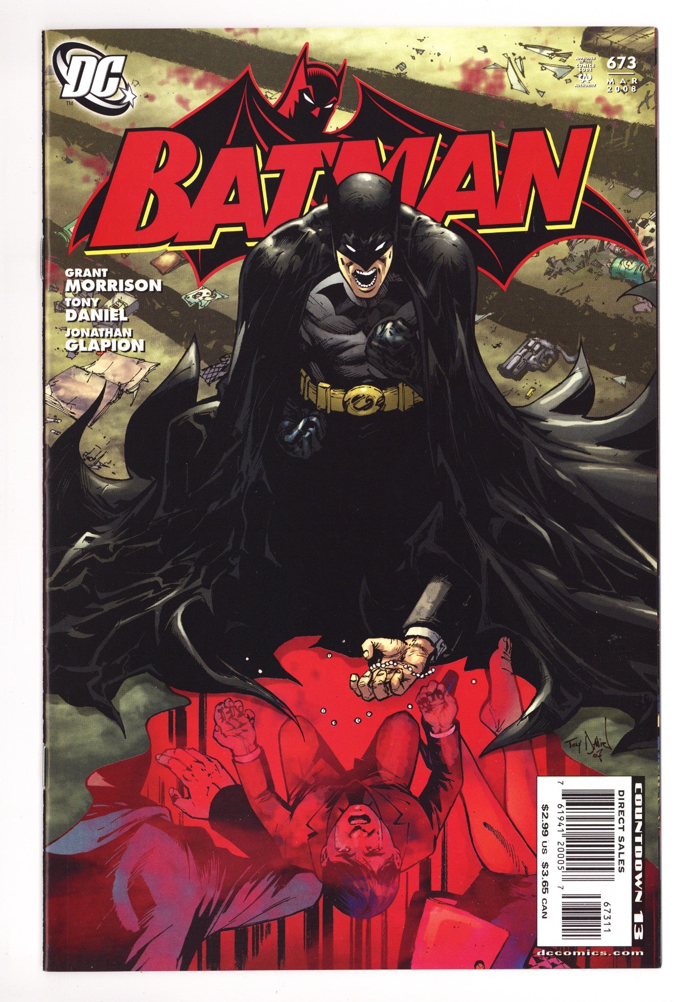 Batman Vol 1 673 Mid Grade (2008) 