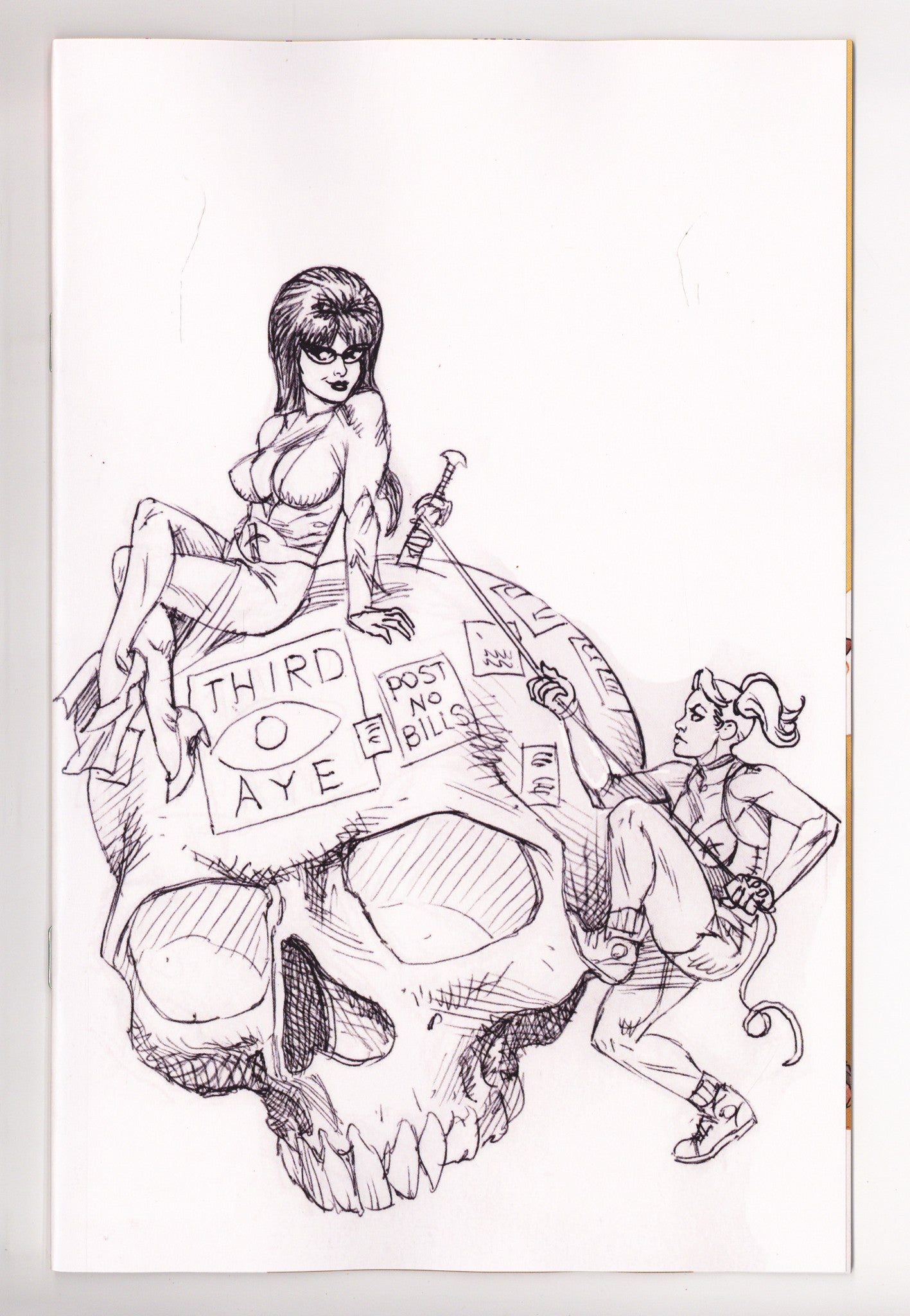 Harley Quinn X Elvira  6 Linsner  B&W Virgin Incentive   (2026)