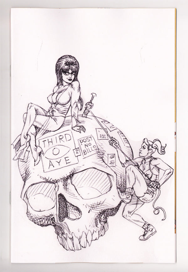 Harley Quinn X Elvira  6 Linsner  B&W Virgin Incentive   (2026)