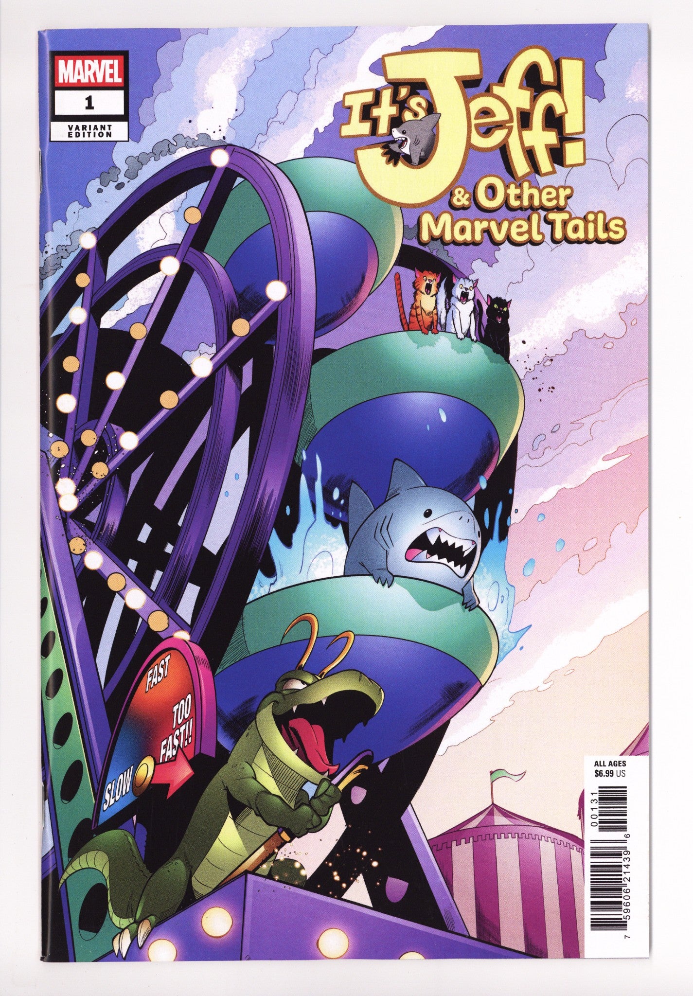 It's Jeff & Other Marvel Tails 1 Quinn Variant (2025)