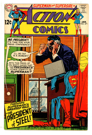 Action Comics Vol 1 371 FN+ (6.5) (1969)