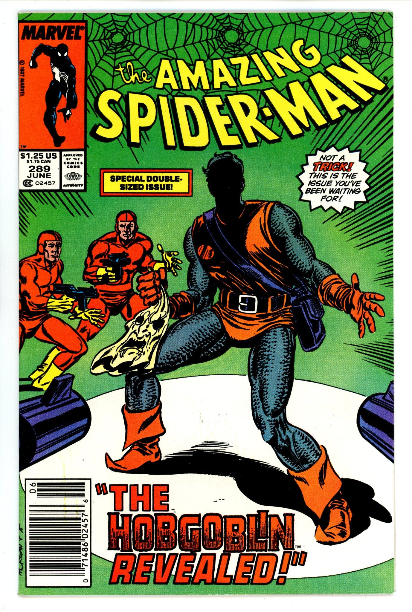 The Amazing Spider-Man Vol 1 289 VF (8.0) (1987) Newsstand 