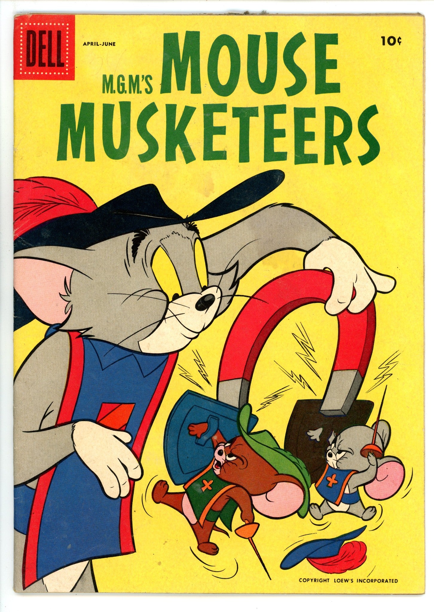 M.G.M.'s Mouse Musketeers 8 VG/FN (5.0) (1957) 