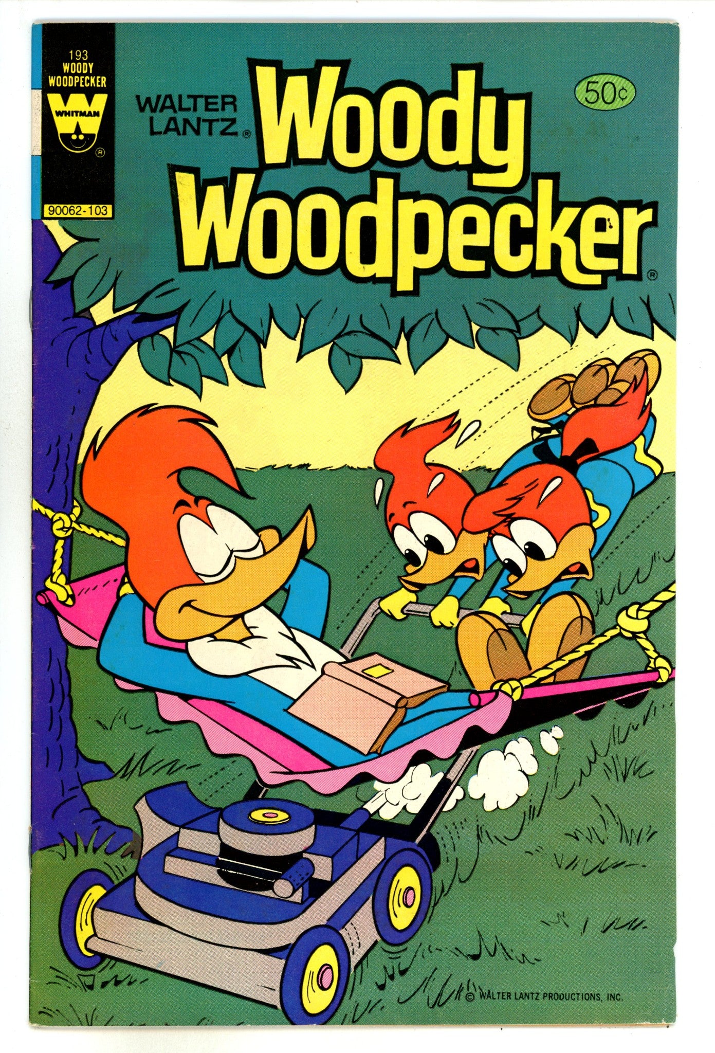 Walter Lantz Woody Woodpecker 193 Mid Grade (1981) Whitman Variant 