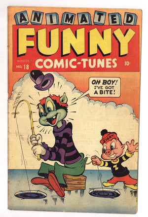 Funny Tunes 18 GD/VG (3.0) Cover Detached (1944)