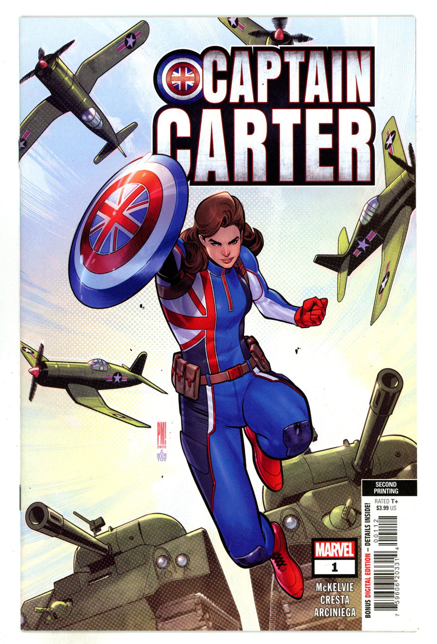 Captain Carter 1 High Grade (2022) 2nd Print 