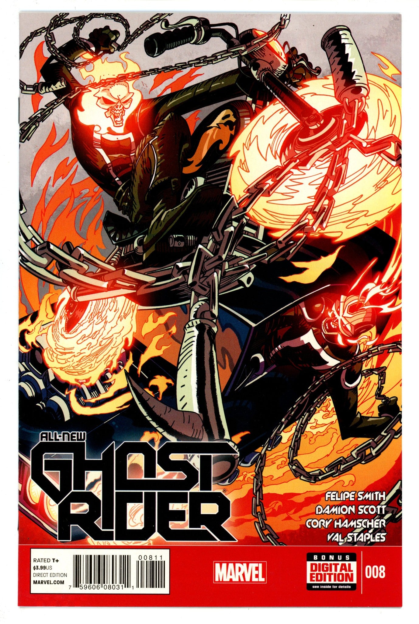 All-New Ghost Rider 8 High Grade (2014) 