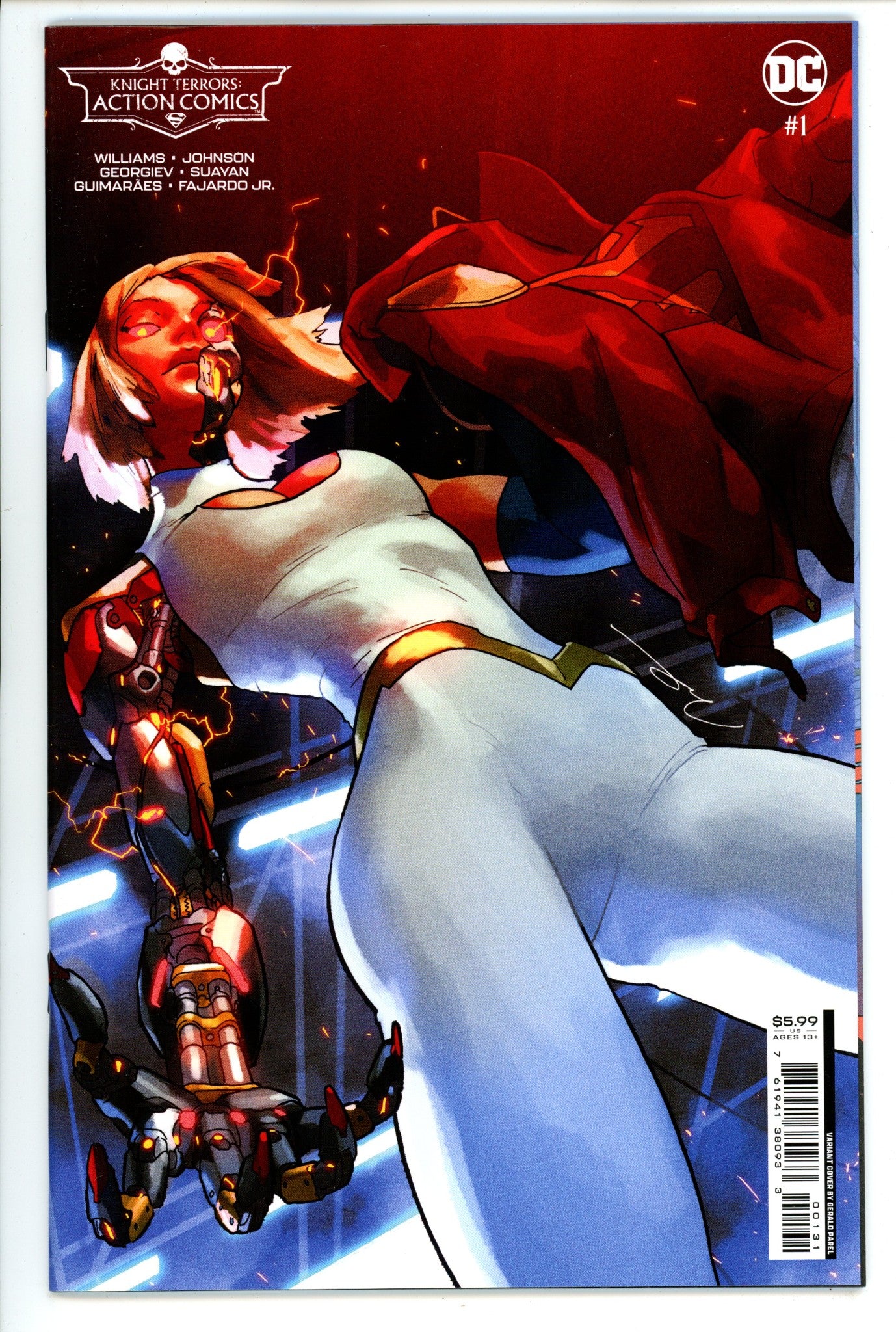 Knight Terrors: Action Comics 1 High Grade (2023) Parel Variant 