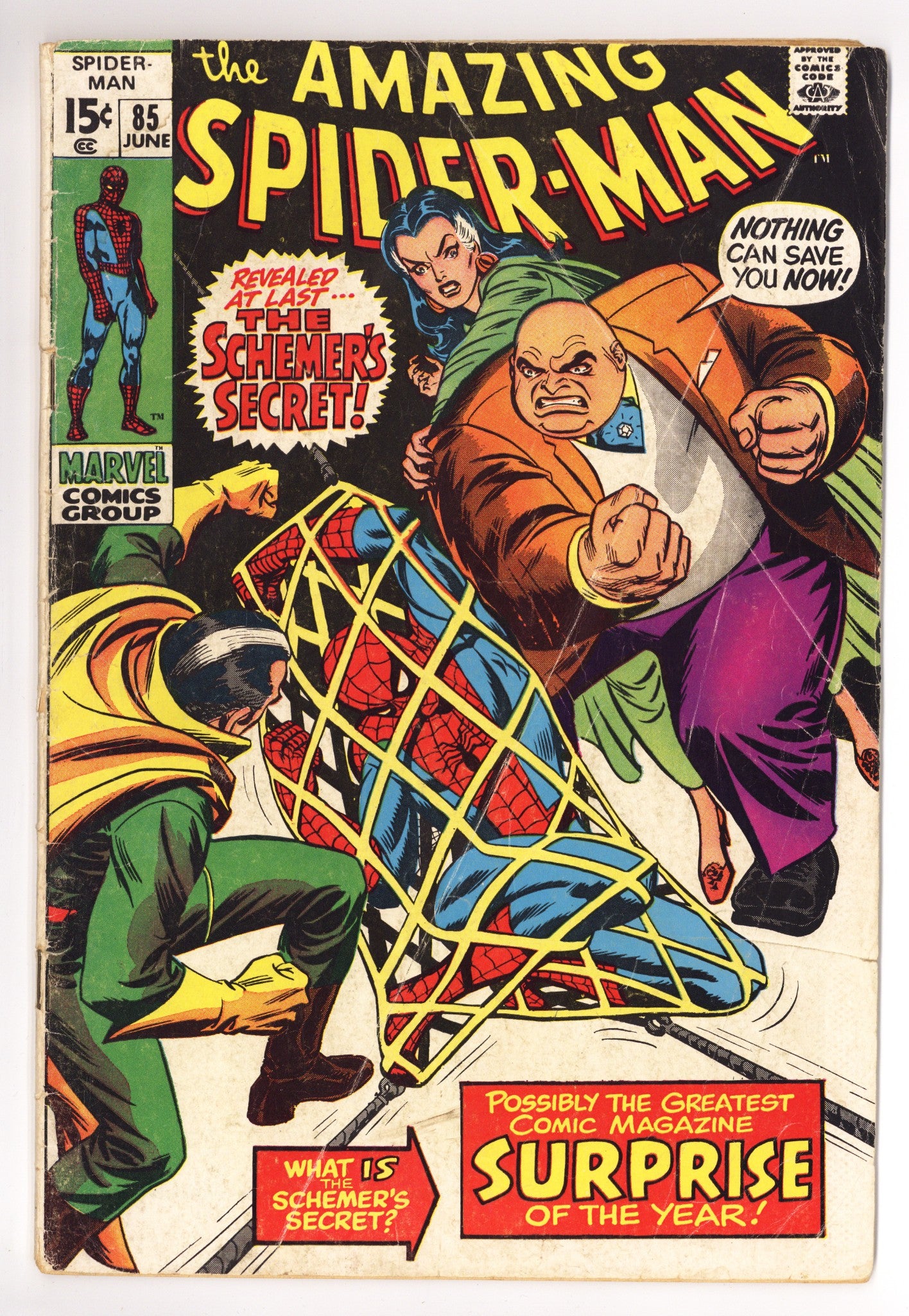 The Amazing Spider-Man Vol 1 85 GD+ (2.5) (1970) 