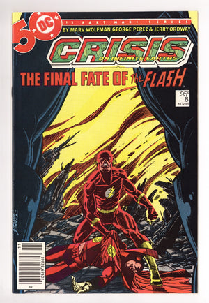 Crisis on Infinite Earths 8 VF+ (8.5) (1985) Canadian Price Variant