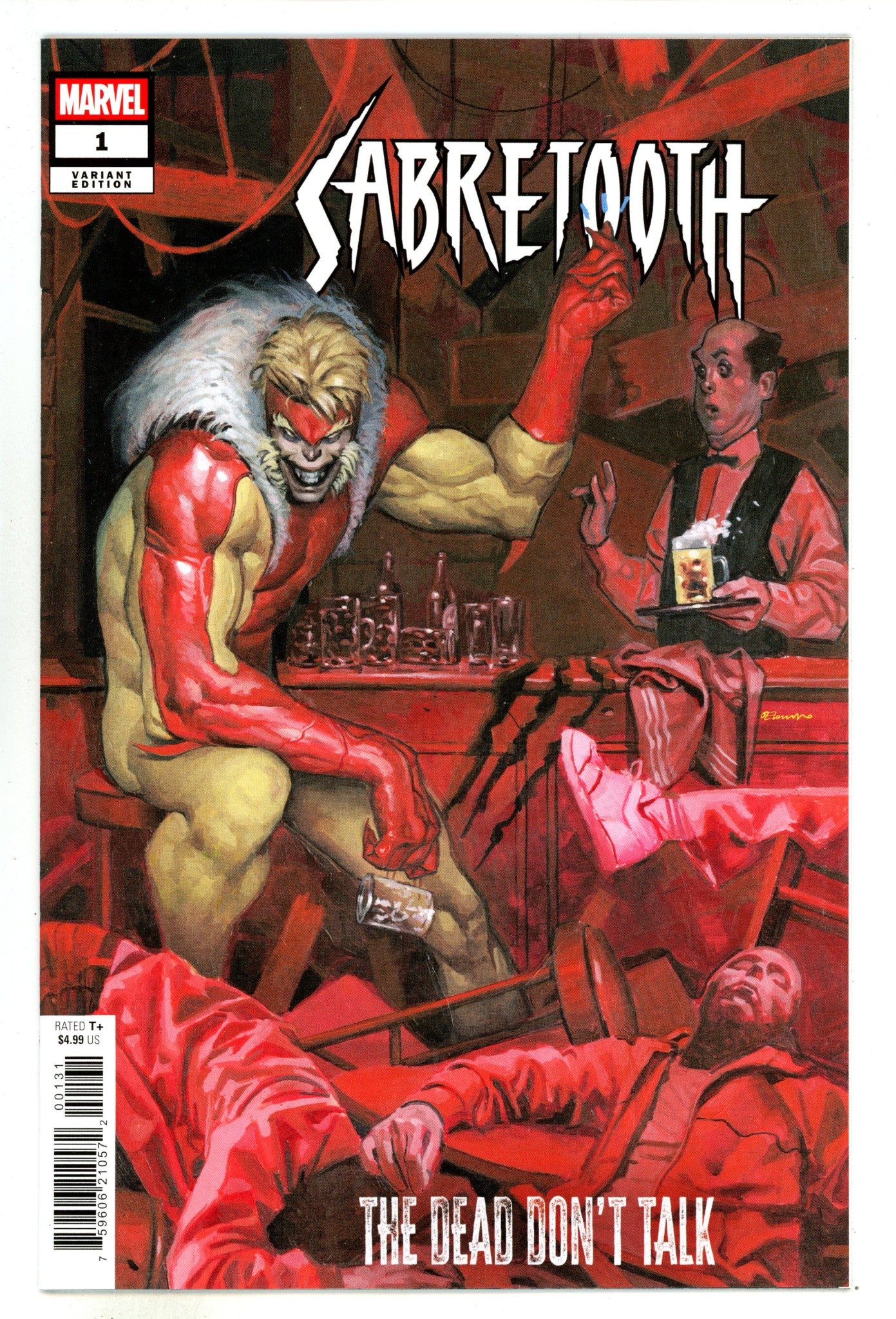 Sabretooth: The Dead Don'T Talk  1 Tommaso  Variant   (2024)