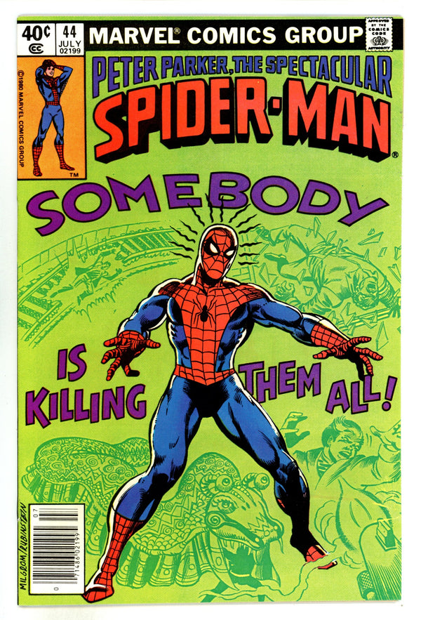 The Spectacular Spider-Man Vol 1 44 VF/NM (9.0) (1980) Newsstand