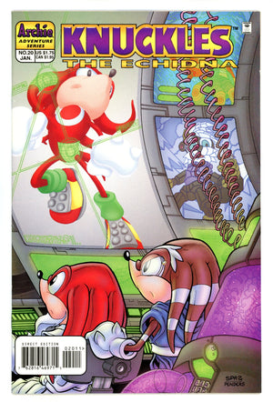 Knuckles the Echidna 20 VF (8.0) (1999)