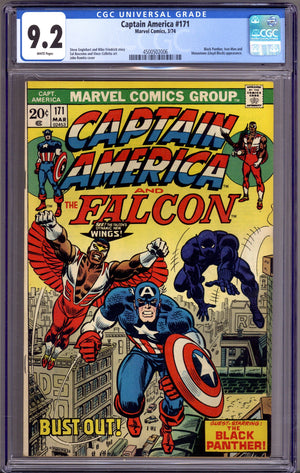 Captain America Vol 1 171 CGC 9.2 (NM-) (1974)