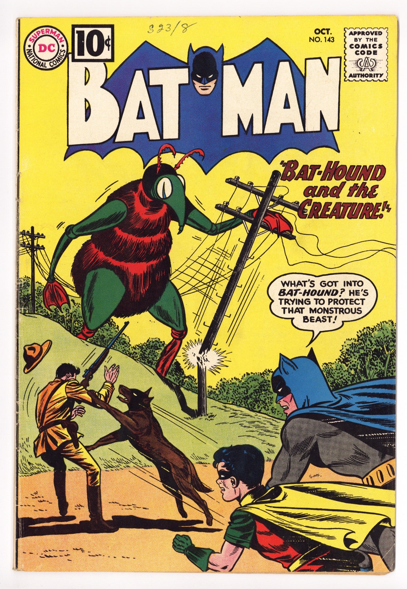 Batman Vol 1 143 FN- (5.5) (1961) 