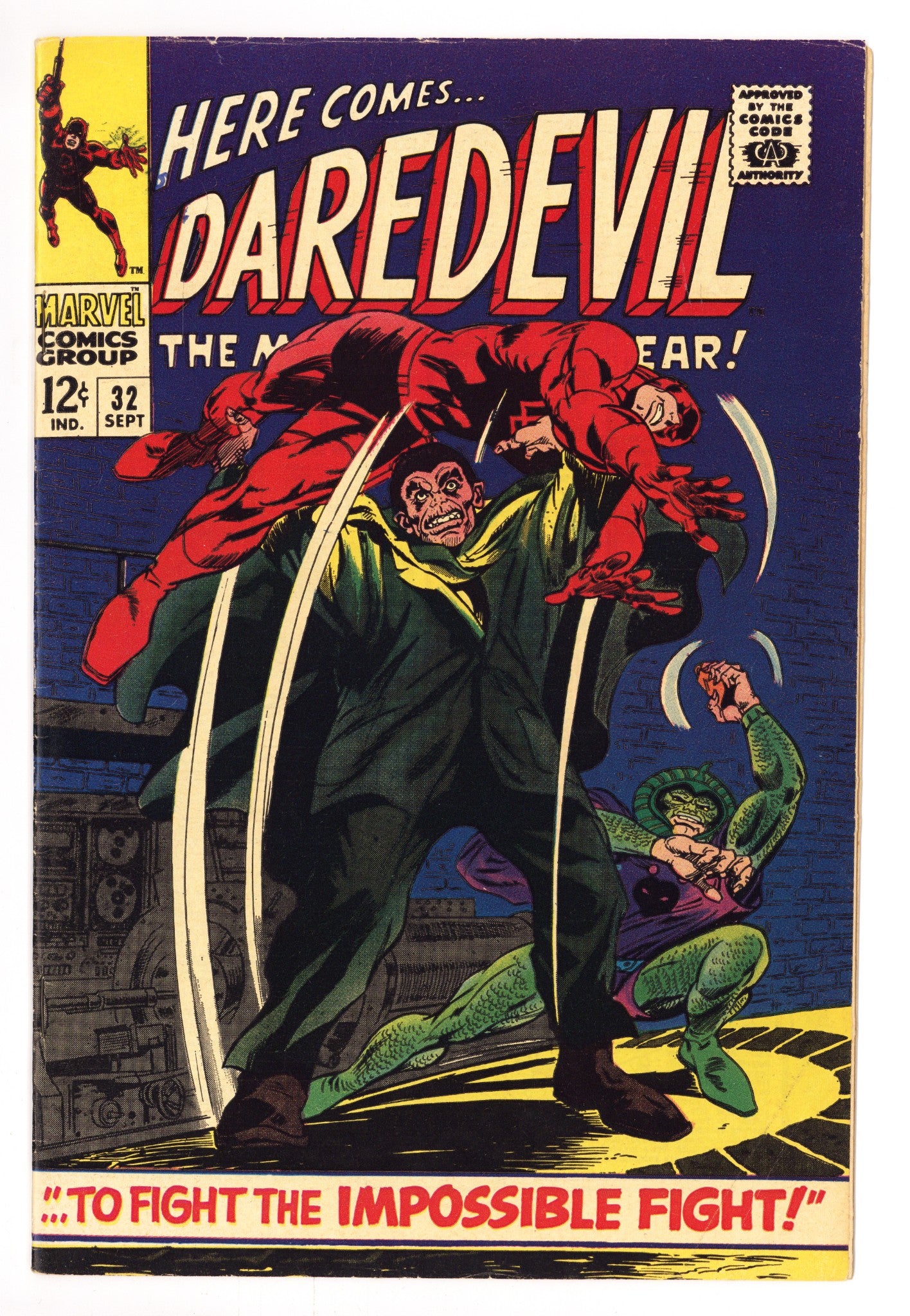 Daredevil Vol 1 32 FN/VF (7.0) (1967) 