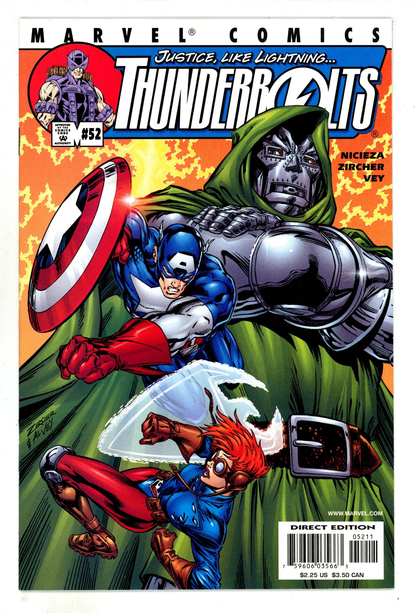 Thunderbolts Vol 1 52 High Grade (2001) 