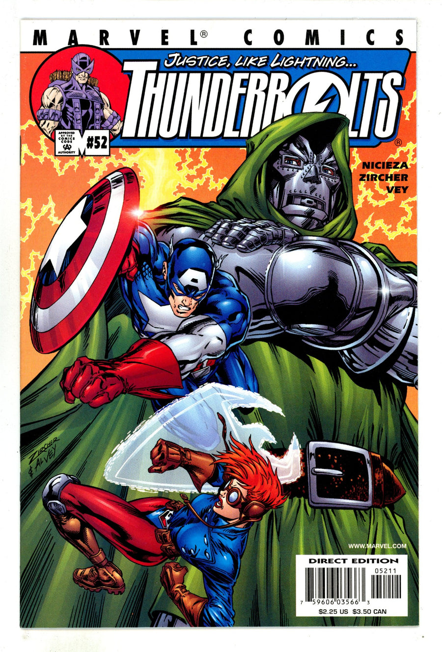 Thunderbolts Vol 1 52 High Grade (2001) 