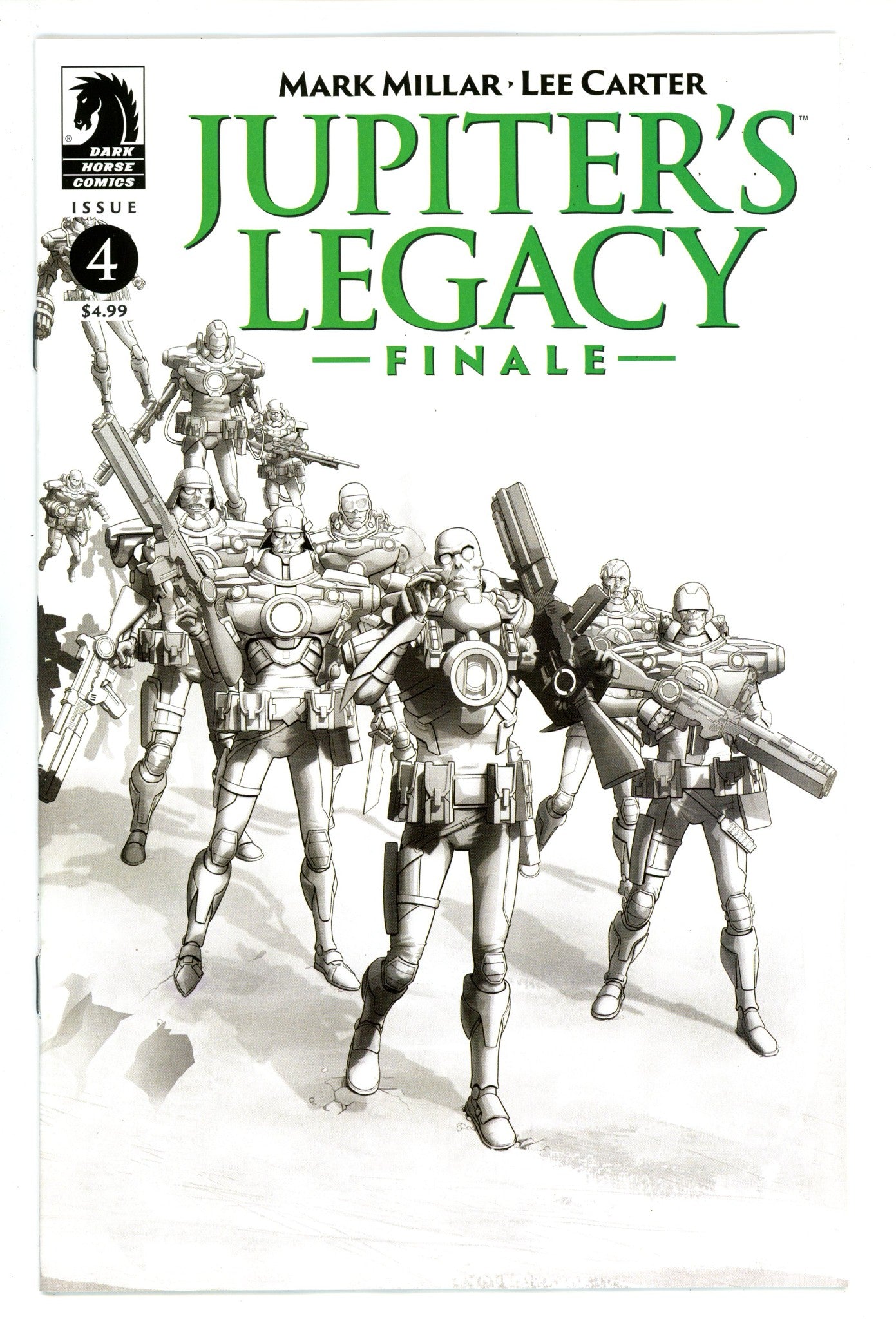 Jupiter'S Legacy: Finale 4 Carter B&W Variant (2025)