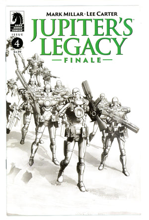 Jupiter'S Legacy: Finale 4 Carter B&W Variant (2025)