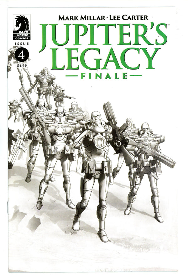 Jupiter'S Legacy: Finale 4 Carter B&W Variant (2025)