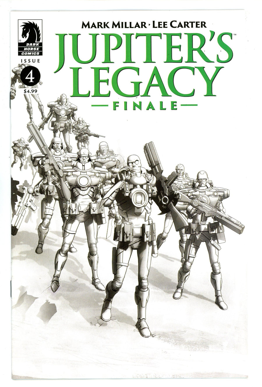 Jupiter'S Legacy: Finale 4 Carter B&W Variant (2025)