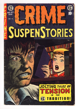 Crime SuspenStories Vol 1 27 VG- (3.5) (1955)