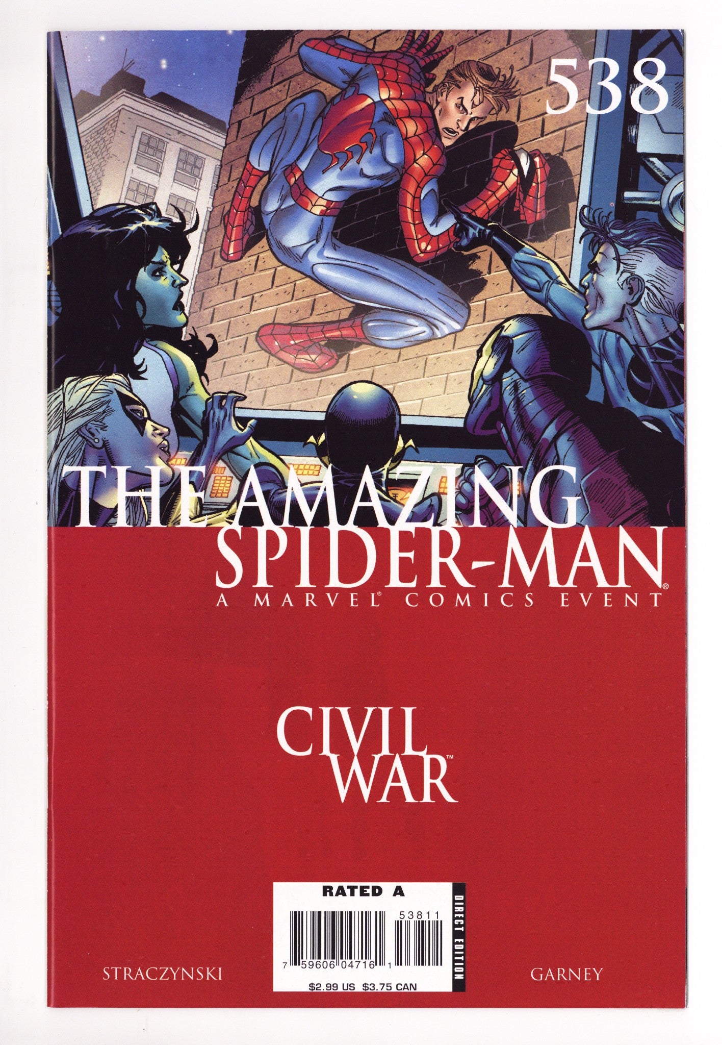 The Amazing Spider-Man Vol 2 538 High Grade (2007) 